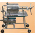 Máquina de la filtración del aceite de la prensa de la placa de la categoría alimenticia del acero inoxidable (BAS100)